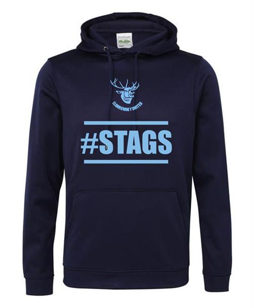 Total Teamwear LLANRUMNEY UNITED stags sports hoodie